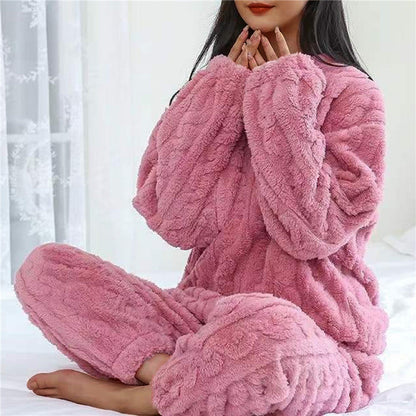 Billie | Fleece Pajama Set
